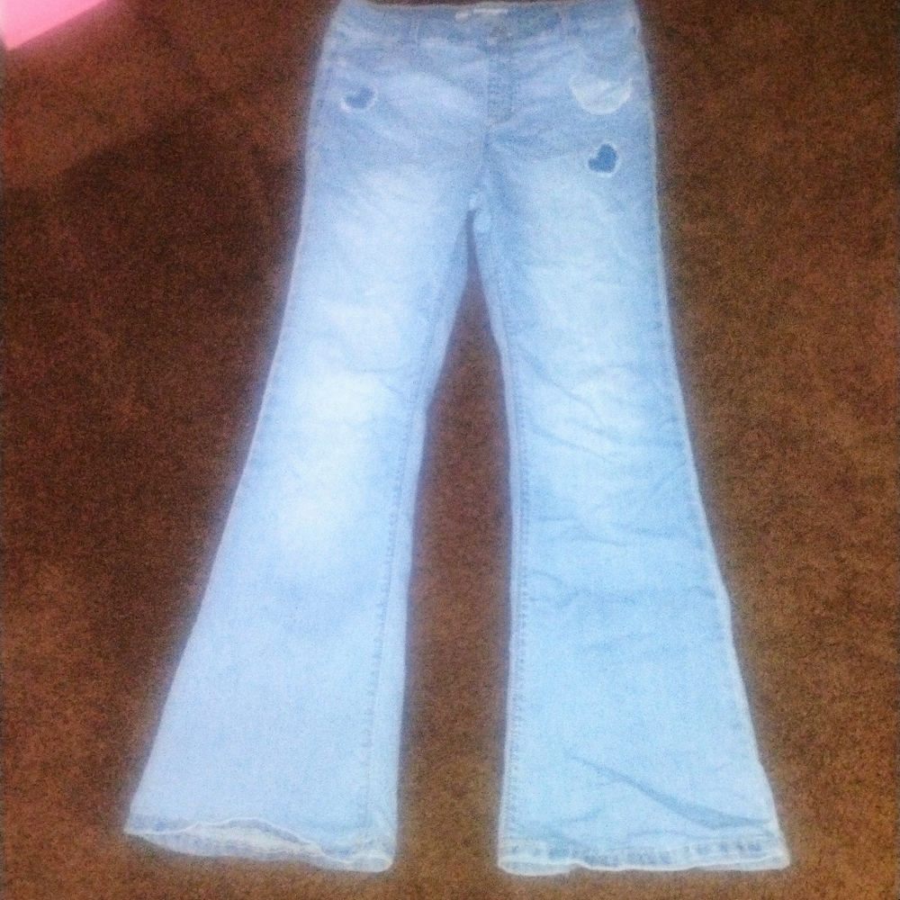 Girls Flare Jeggings
